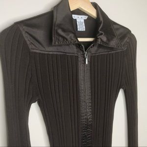 Women’s Zip Up Long Sleeve Sweater